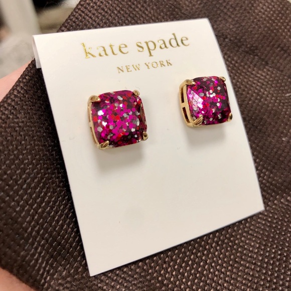 ❌SOLD❌ 💗HPx2💗 Kate Spade Sparkly Stud Earrings - Picture 5 of 5